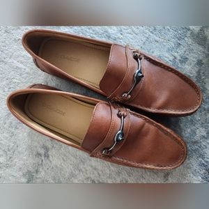 Men's COACH loafers - brown leather